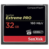 Atminties kortelė SanDisk Extreme Pro CF 160MB/s 32GB VPG 65, UDMA 7; EAN: 619659102432