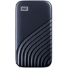 Sandisk WD 1TB My Passport SSD – nešiojamas SSD, iki 1050 MB/s skaitymo ir iki 1000 MB/s rašymo greitis, USB 3.2 Gen 2 – vidurnakčio mėlyna