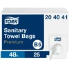 Tork 204041, Baltas, 25 pc(s), 127 mm, 87 mm, 15 mm, 34.5 g