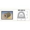 Sanok DGP TARPIKLIS 12 x 10mm Baltas 50 metrų