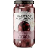 Raudonosios Kalamata alyvuogės su kauliukais, MAESTROS ACEITUNEROS, 345/190 g
