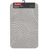 Sauber Vannas istabas paklājs 50x80cm gaiši pelēks/sudrabains