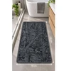 Sauber Vannas istabas paklājs 70x120cm tumši pelēks