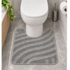 Sauber WC paklājs 50x55cm pelēks