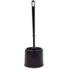 Sauber Toilet brush with holder, juodas