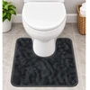 Sauber WC paklājs 50x55cm tumši pelēks