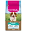 Nezatříděno Eukanuba begrūdis Adult S/M begrūdis sausas maistas mažų ir vidutinių veislių šunims su žuvimi, 3kg