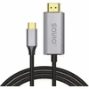 Savio CL-170 Kabelis USB-C do HDMI v2.0b, 1m, miedź