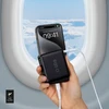 SBS 10,000 mAh power bank su Power Delivery technology juodos spalvos