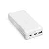 SBS 20000 mAh multi-port power bank su 20W Power Delivery technology baltos spalvos