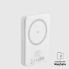 SBS 5000 mAh belaidis magnetic Power Bank baltos spalvos
