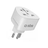 SBS CH Travel Adapteris - Universal - Baltas