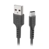 SBS TECABLETC220K USB-A - USB-C kabelis 2 m - juodos spalvos