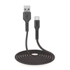 SBS TECABLETC3MTK USB-A - USB-C kabelis 3m - juodos spalvos
