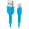 SBS duomenų perdavimo ir įkrovimo kabelis | USB-A į Lightning | mėlynas