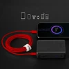SBS duomenų perdavimo ir įkrovimo kabelis | USB-C į USB-C | 1,5 m | raudonas