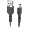 SBS duomenų perdavimo ir įkrovimo kabelis | USB-C | 2 m | juodas