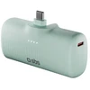 SBS EcoPower 5000 mAh 10W išorinė baterija su integruotu USB-C prievadu - Žalias