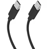 SBS Audinio duomenų perdavimo ir įkrovimo kabelis | USB-C į USB-C | 60 W | 1,5 m | juodas