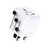 SBS TEADAPTUNI universal travel adapter - baltas