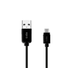 SBS TECABLETYC1KPOS USB-A – USB-C kabelis 1m – juodos spalvos