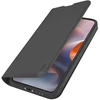 SBS piniginės formos lygus dėklas Motorola Moto G86 su atverčiamu dangteliu - Juodas