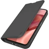 SBS piniginės formos lygus dėklas Motorola Moto G06 su atverčiamu dangteliu - Juodas
