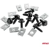 Varžtų ir montavimo plokštelių rinkinys 22 mm x 6 mm, 10 vnt. amio-05033