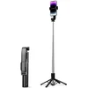 Asmenukių lazda Orico SPN100 1/4 colio trikojis telefono kamerai su 360 laipsnių sukimu, Bluetooth 5.2 - juodas