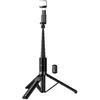 Selfie stick tripod with remote control + LED light Hoco K34 juodas