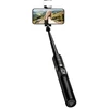 Selfie stick tripod with remote control + LED light Hoco K34 juodas
