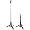 Selfie stick tripod with remote control + LED light Hoco K34 juodas