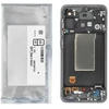 „ServicePack“ LCD ekranas, skirtas „SAMSUNG A56 5G A566B“ grafito spalvos GH82-36829A