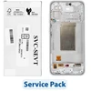 SAMSUNG A36 5G A366B baltas LCD ekranas su aptarnavimo paketu GH82-36841B