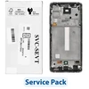 „ServicePack“ LCD ekranas SAMSUNG A52S 5G A528B GH82-26861D baltas