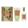 Set 4711: Acqua Colonia Baltas Peach &amp; Coriander Eau De Cologne Unisex, 50 ml + Acqua Colonia Baltas Peach &amp; Coriander Moisturizing Dušo želė Body All Skin Types, 75 ml