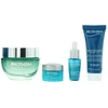 Rinkinys „Biotherm“: „Aquasource Night Spa Hydrating Night Balm For Face“, 20 ml + „Aquasource Hyalu Hyaluronic Acid Hydrating Plumping Day Gel For Face“, 50 ml + „Life Plankton Anti-Ageing Morning &amp; Evening Paakių kremas“, 5 ml + „Life Plankton Eliksyras Regenerating Day &amp; N“