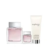 Rinkinys Calvin Klein: Euphoria EDT vyrams, 100 ml + Euphoria EDT vyrams, 15 ml *Miniatiūrinis + Euphoria balzamas po skutimosi, 100 ml