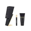 Rinkinys Carolina Herrera: „Bad Boy“ tualetinis vanduo vyrams, 100 ml + „Bad Boy“ tualetinis vanduo vyrams, 10 ml + „Bad Boy“ dušo želė visiems odos tipams, 100 ml