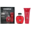 Set Carroll Shelby: Raudona Cobra Dušo želė & Šampūnas 2-In-1, 150 ml + Raudona Cobra Eau De Toilette For Men, 100 ml