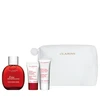 Clarins Eau De Soin Eau Dynamisante, 100 ml Set 4 Pieces