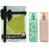 Dvigubas rinkinys, Warner Bros, Friends, Drėkinamasis ir švelninamasis, Kūno purškiklis, 2 vnt., 100 ml Moterims