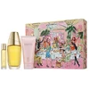Set Estee Lauder: Beautiful Eau De Parfum For Women, 75 ml + Beautiful Eau De Parfum For Women, 10 ml + Beautiful Hydrating Daily Losjonas kūnui, 75 ml