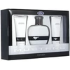 Rinkinys Ford: „Mustang Baltas“ tualetinis vanduo vyrams, 100 ml + „Mustang Baltas“ balzamas po skutimosi, 100 ml + „Mustang Baltas“ prausiklis plaukams ir kūnui, 100 ml
