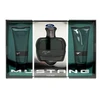 Set Ford: Mustang Žalias Eau De Toilette For Men, 100 ml + Mustang Žalias Hydrating After-Shave Balm, 100 ml + Mustang Žalias Hydrating Dušo želė All Skin Types, 100 ml