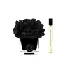 Set Herve Gambs: Ombre Patchouli, Room Purškiklis, 10 ml + Juodas Couture Flower, Porcelain, Aroma Reed Diffuser, Juodas