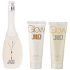 Set Jennifer Lopez: Glow Eau De Toilette For Women, 50 ml + Glow Hydrating Losjonas kūnui, 75 ml + Glow Hydrate Dušo želė All Skin Types, 75 ml
