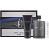 Set Jimmy Choo: Man Eau De Toilette For Men, 100 ml + Man Eau De Toilette For Men, 10 ml + Man Dušo želė Body All Skin Types, 100 ml