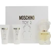 Set Moschino: Toy 2, Eau De Parfum, For Women, 50 ml + Toy 2, Hydrating, Losjonas kūnui, 50 ml + Toy 2, Dušo želė, For All Skin Ty