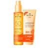 Set Nuxe: Sun, Anti-Ageing, Tanning Oil, SPF 50, 150 ml + Sun, Apsauga nuo saulės, After-Sun Lotion, 100 ml